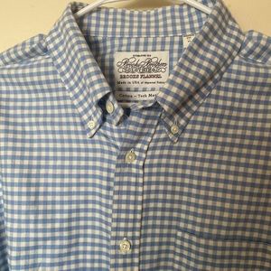 BROOKS BROTHERS MENS PLAID SHIRT SIZE XL